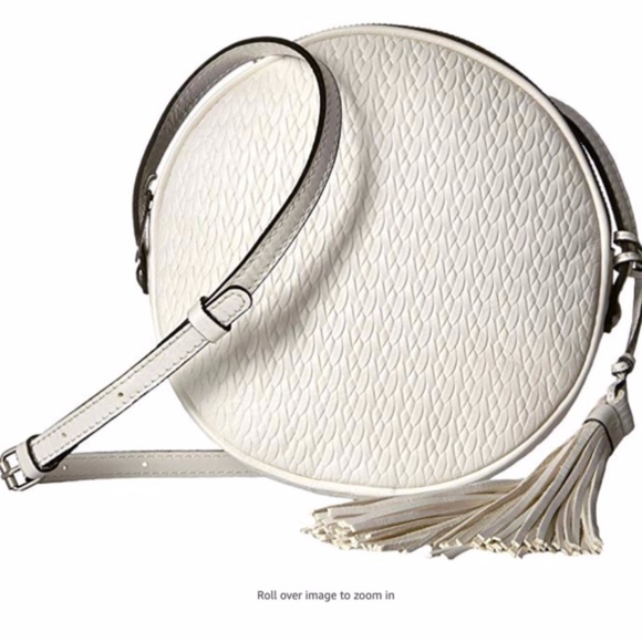 Patricia Nash Handbags - Patricia Nash White Woven Scafati Crossbody
